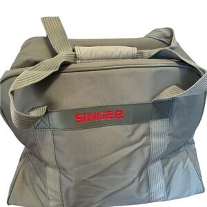 Singer Sewing Machine Carrying Case Green Tote Bag Storage Travel Case